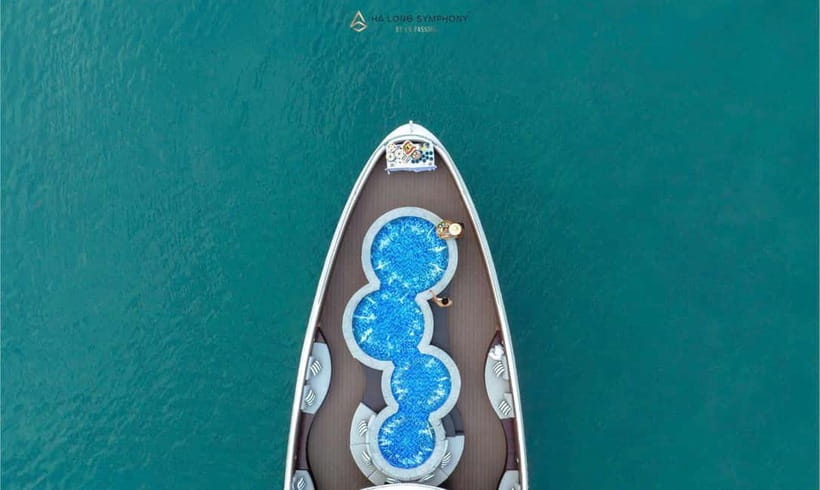From Ha Long: Luxury Symphony Day Cruise with 2 Jacuzzi Pool - Arriving at Ha Long International Cruise Port