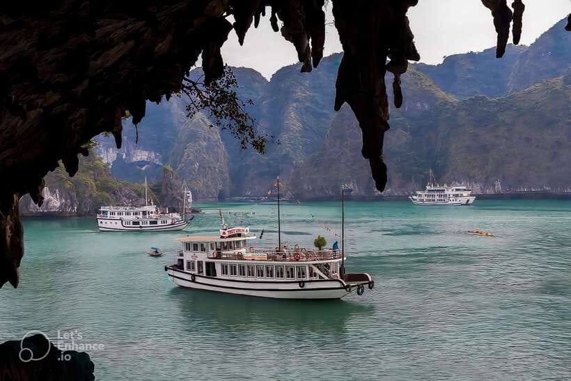 From Hanoi: Ha Long Bay Luxury Cruise with Big & Small Group - Sung Sot Cave and its unusual rock shapes