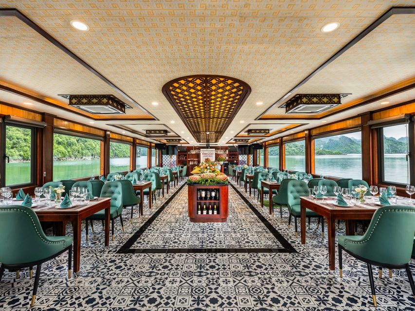 From Hanoi: Ha Long Bay Luxury Day Cruise with Buffet Lunch - Surprise Cave: beautiful, busy, and not flat