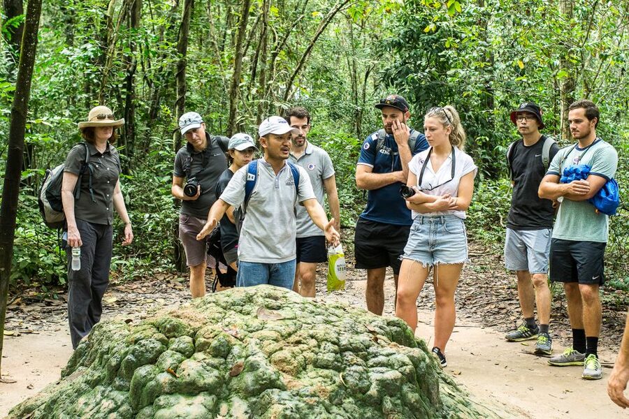 From Ho Chi Minh: Cu Chi Tunnels and VIP Speedboat Tour - Lunch, dinner, fruit, and drinks