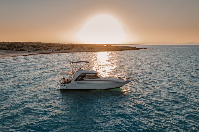 From Ierapetra: Day Cruise with Luxury Yacht to Chrissi island - Swimming and snorkeling from a clean yacht