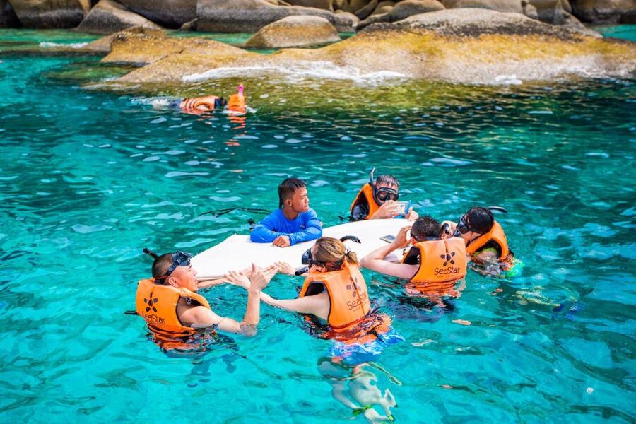 From Khao Lak: Similan Islands Day Trip by Luxury Catamaran - Koh Miang and Princess Bay