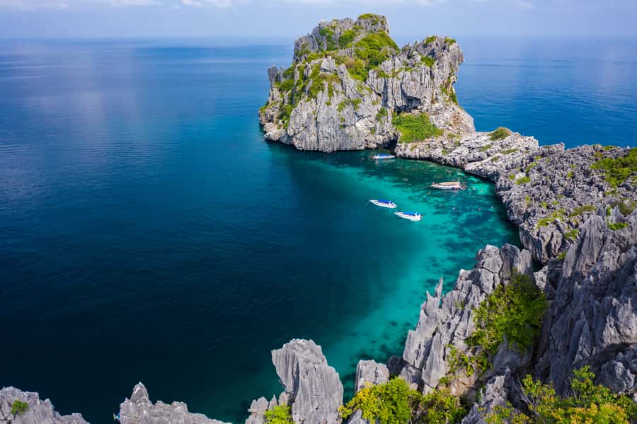 From Koh Samui: Ang Thong Marine Park VIP Small-Group Tour - Koh Wao snorkeling at about 10:00