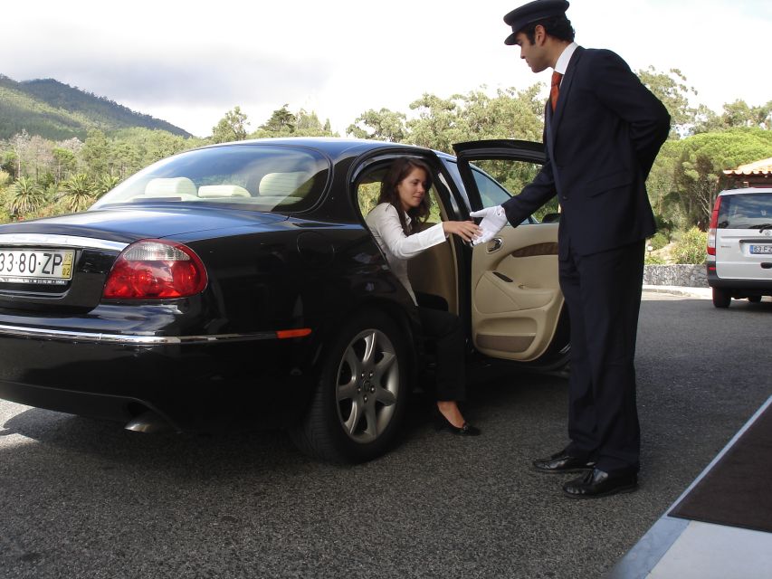 From Lisbon: Full-Day Sintra Tour by Luxury Car or Minivan - Pena Palace above São Pedro de Penaferrim