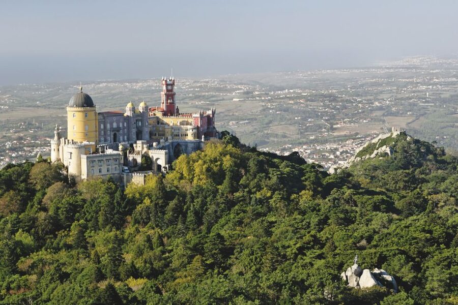 From Lisbon: Full-Day Sintra Tour by Luxury Car or Minivan - Belém, the bridge, and Lisbon from Terreiro do Paço
