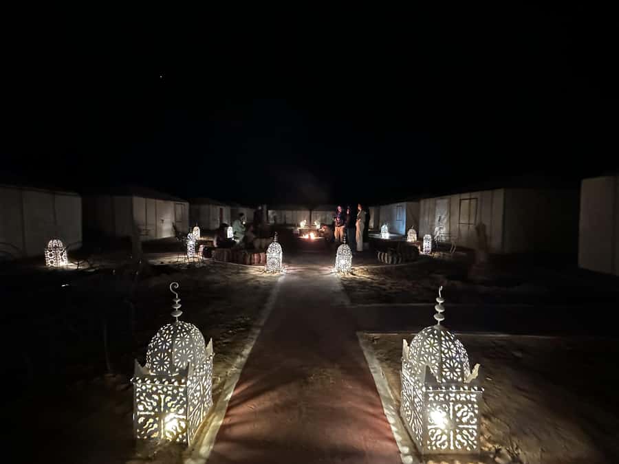 From Marrakech: 3-Day Desert with luxury camp, camel & meals - A night in the desert camp