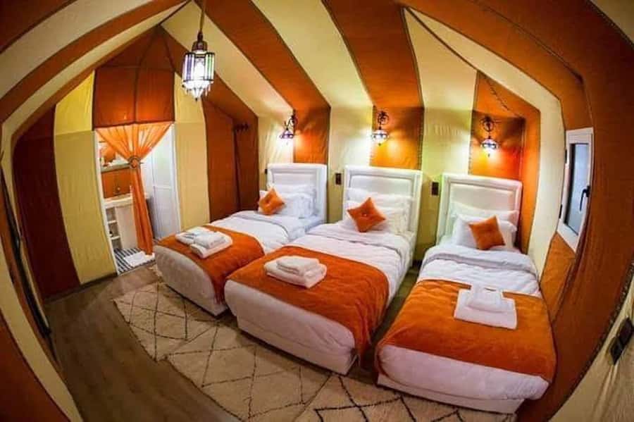 From Marrakech: 3-Day Luxury Desert Tour to Fes via Merzouga - The desert night: comfort with a dose of simplicity