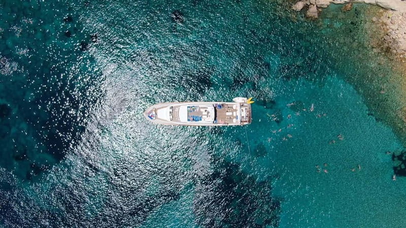 From Pafos: Ocean Flyer VIP Cruise - Adults Only - Weather changes can improve the day