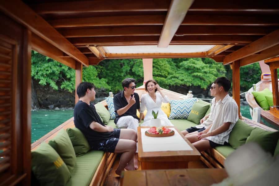 From Phuket : Private Luxury Long Boat to Khai Islands - Khai Island: aim for the quiet window