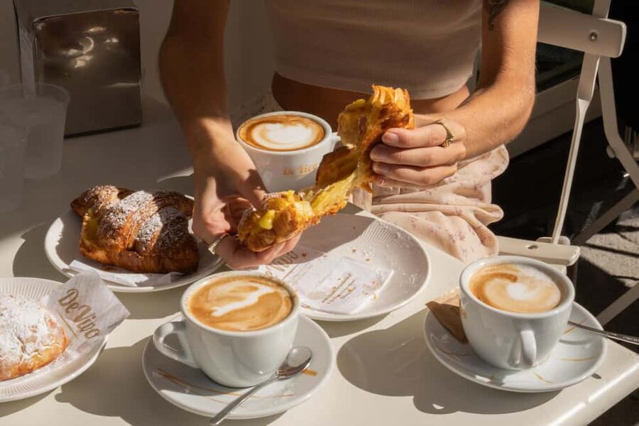 From Rome: Luxury Van Day Trip to Pompeii & Sorrento Lunch - The ride south and the quick Italian breakfast