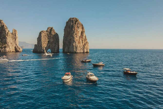 From Sorrento or Positano: Capri Island Private Boat VIP Tour - Circling Capri, grotto by grotto