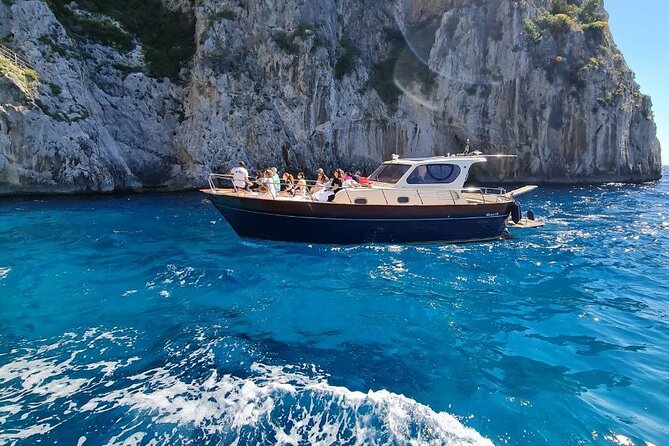 From Sorrento or Positano: Capri Island Private Boat VIP Tour - The Faraglioni and White Grotto photo stops