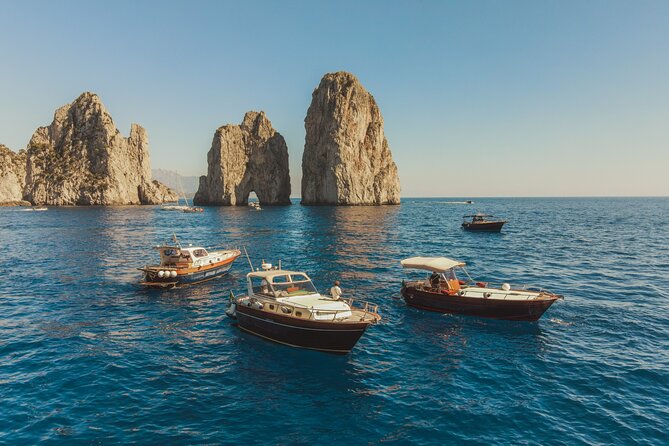 From Sorrento or Positano: Capri Island Private Boat VIP Tour - Leaving Sorrento at 9:15 am