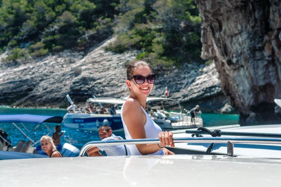 From Split: Blue Cave and Hvar Guided Tour by Luxury Boat - A quick look at Hvar City