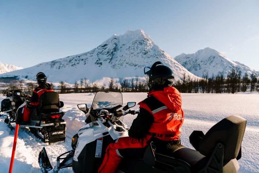 From Tromso: Eco Luxury Snowmobile Adventure to Lyngen Alps - Winter gear that makes a difference