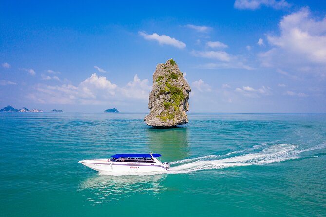 Full Day Ang Thong Islands Luxury Small Group Tour - Hotel pickup and the first ride across the Gulf