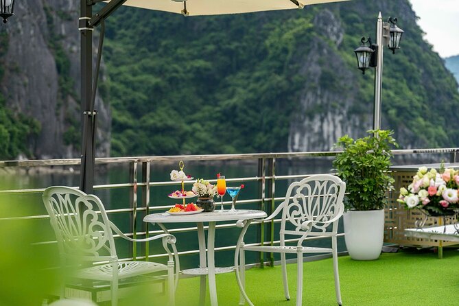 Full day Halong Bay Luxury Cruise - buffet lunch, kayak, swim. - Boarding at Tuan Chau Marina