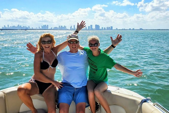 Fully Private Speed Boat Tours, VIP-style Miami Speedboat Tour of Star Island! - The Miami landmarks seen from the water