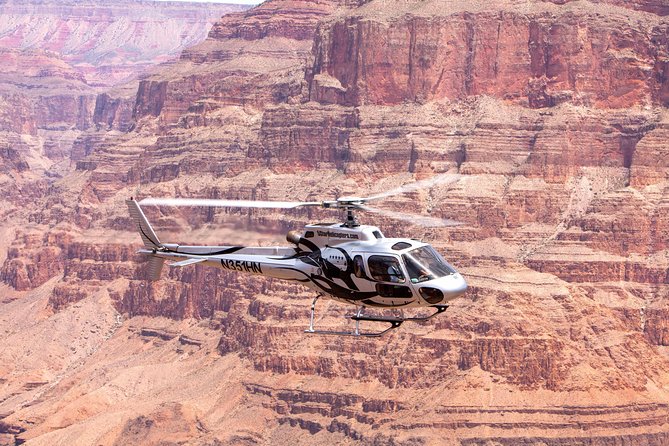 Grand Canyon West Rim Luxury Helicopter Tour from Las Vegas - Six seats, four rear positions, and the view from your window