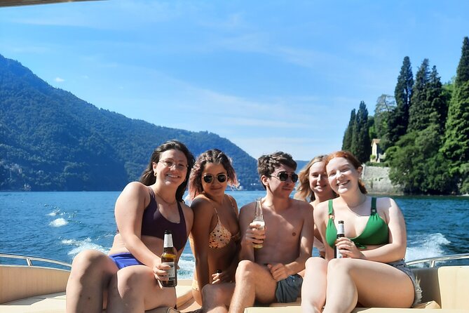 Grand Tour, 1h to 4h private luxury speedboat at Lake Como - Isola Comacina and the 30-Minute Swim Stop
