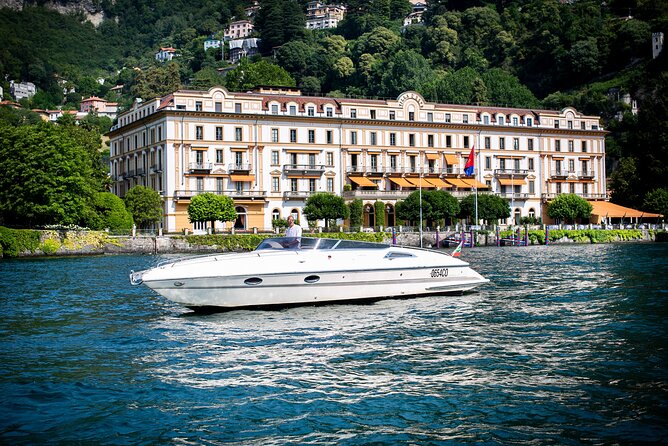 Grand Tour, 1h to 4h private luxury speedboat at Lake Como - Balbianello, Film Sets, and the Central Lake
