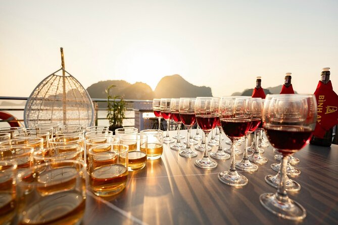 Ha long Bay day trip with Luxury Cruise - Titov Island, swimming, and the climb to the peak