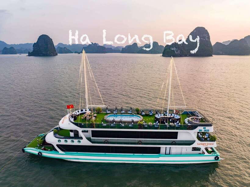 Ha Long Bay Luxury Full Day Cruise| Buffet & All Included - The 8:00 AM Pickup From Hanoi Old Quarter