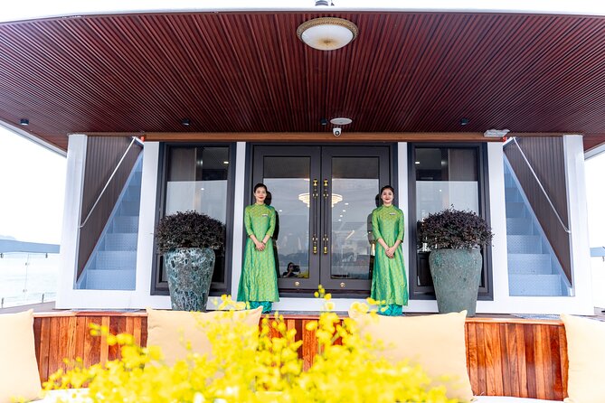 Ha Long Symphony Cruise Luxury Day Tour from Harbor with Pick up - What the $75 price actually buys you
