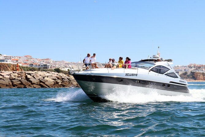 Half Day Private Luxury Yacht Marina Albufeira - Benagil Views Without a Crowded Group