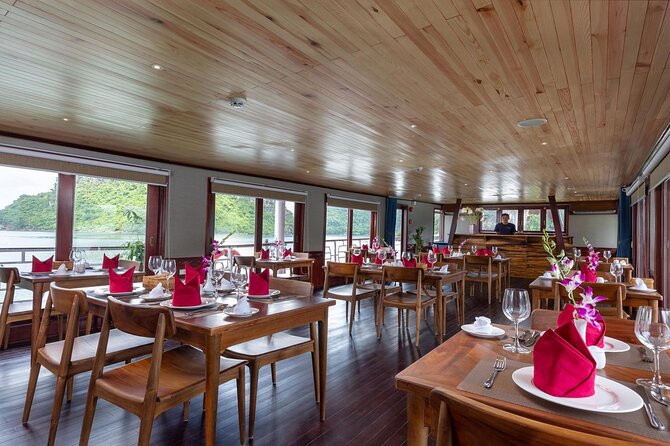 Halong Amazing Sail Luxury 1 Day Small Group Tour 7-Hour Cruising - Ti Top Island for views and swimming