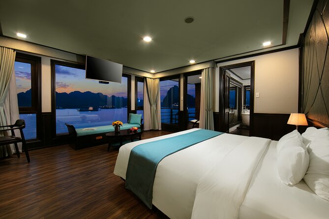Halong Bay 3 days 2 nights on PEONY CRUISES 5 Stars LUXURY - Leaving Hanoi for Tuan Chau Marina