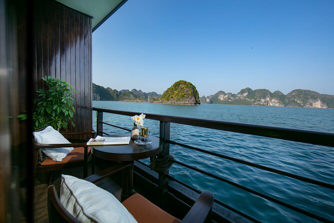 Halong Bay 3 days 2 nights on PEONY CRUISES 5 Stars LUXURY - Suite cabins, meals, and life aboard Peony Cruises