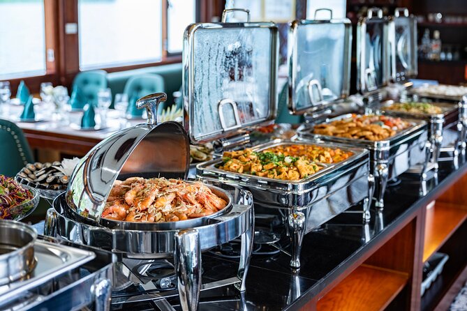 Halong bay 5star Cruise Day Trip: Buffet lunch & Limousine bus - Cruising among Ha Long Bay’s limestone islands