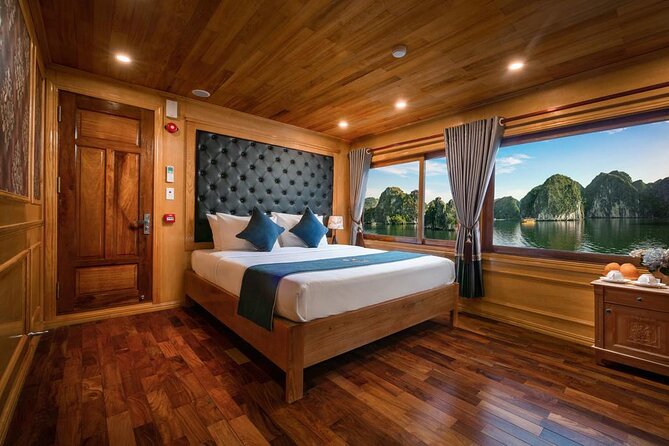 Halong Bay Cruise 2 Days 1 Night with 4 Star Luxury - Sunrise, Tai Chi, and a light breakfast