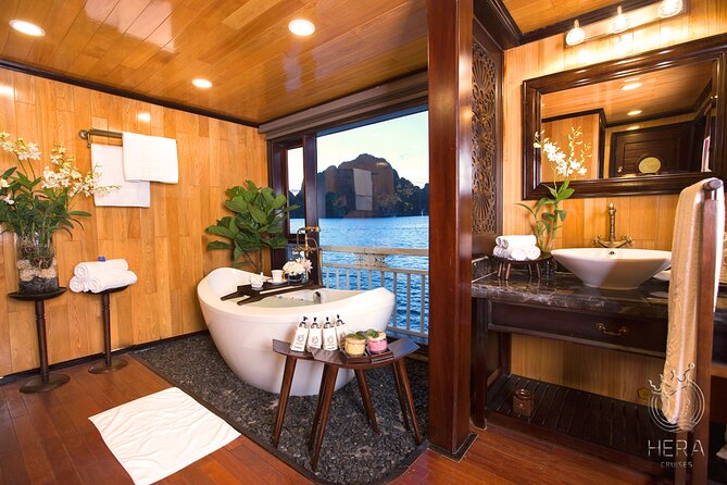 Halong Bay - Hera Cruise - All Inclusive Multi Days Tour - Ti Top Island for swimming and views