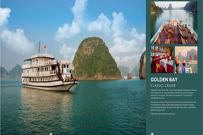 Halong Bay Luxury Cruise one day Tours - Titov Island, beach time, and the climb