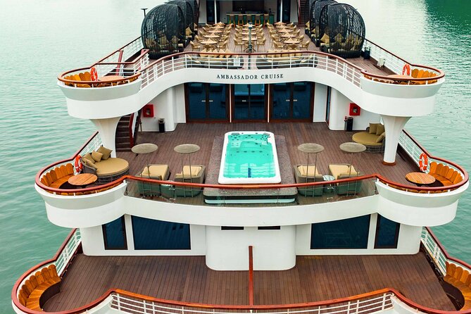Halong Bay Luxury Dinner Cruise - Ambassador - The 8:30 pm Firework Show