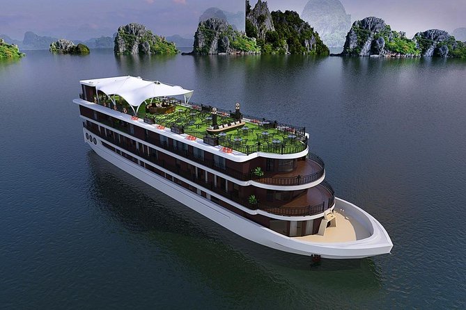 Halong Luxury Cruise 2D/1N: Kayaking, swimming, Surprise cave, Titop island - Key points at a glance
