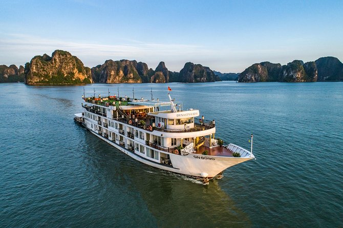 Halong Luxury Cruise 2D/1N: Kayaking, swimming, Titop island, Surprise cave - Hanoi pickup and the long road to the harbor