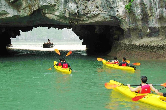 Halong Luxury Cruise Full Day Tour from Hanoi: All Inclusive - Ti Top Beach and the climb above the bay