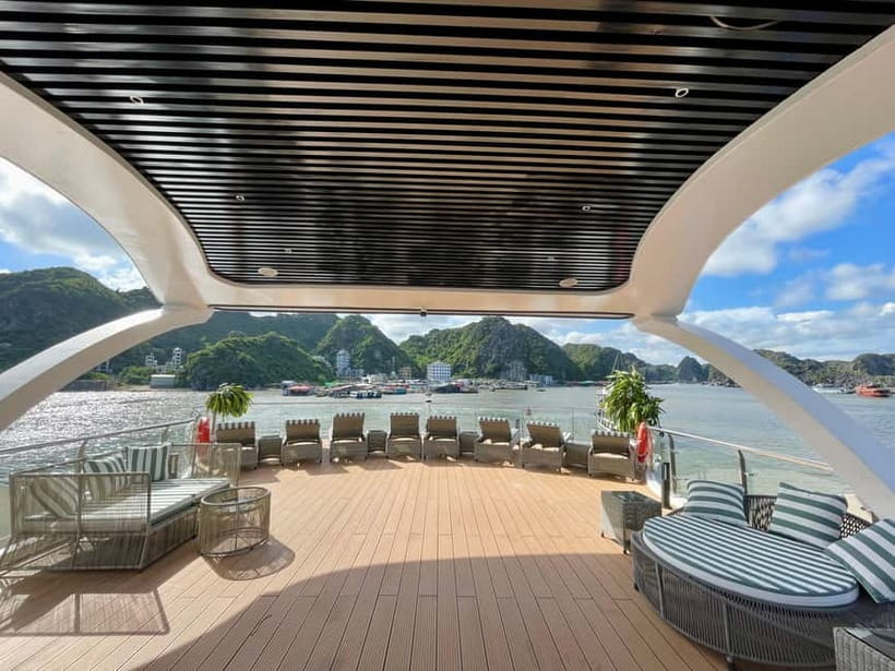 Hanoi: Cat Ba, Lan Ha & Ha Long Bay Luxury Cruise with Lunch - Kayaking, swimming, and the water slide