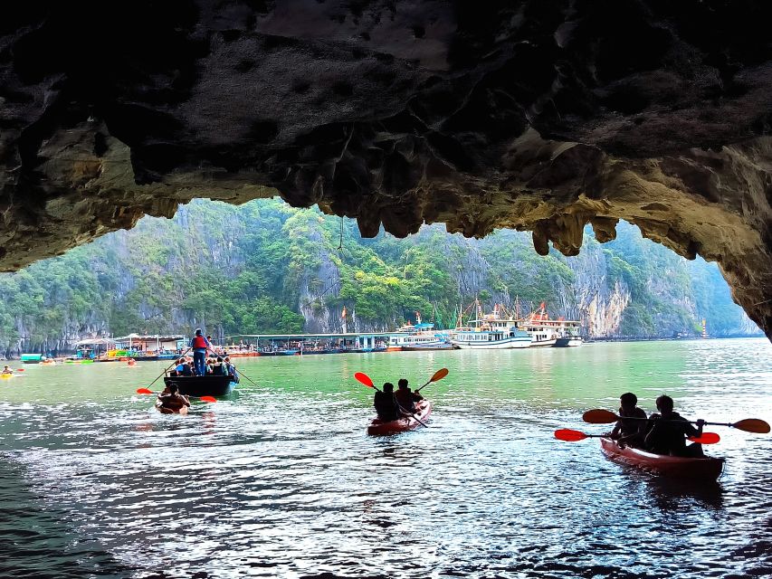 Hanoi Halong Luxury Day Tour with Private Cabin - Sung Sot Cave and the first big shore stop