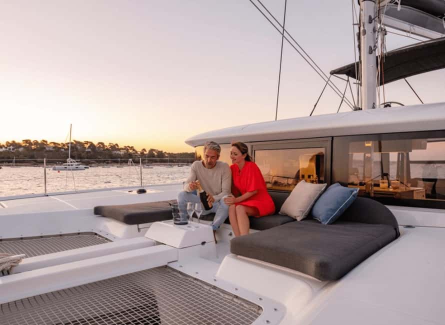 Heraklion Luxury Sailing Catamaran Dia Island | Gourmet Menu - Dia Island and Its Mythic Backdrop