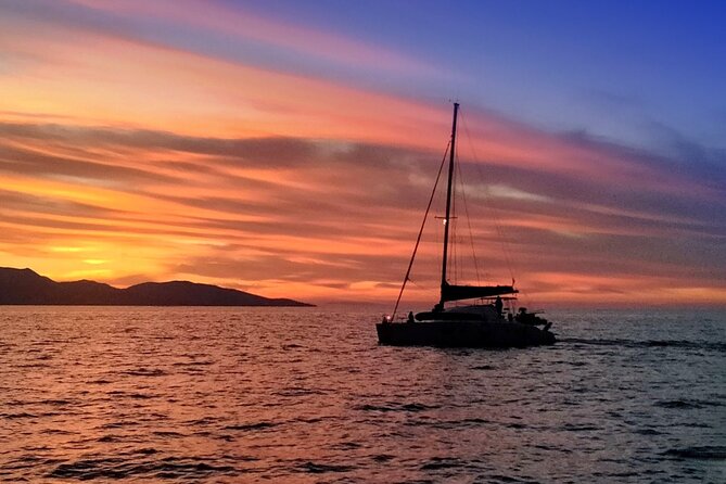 Hersonissos: Luxury Sunset Catamaran Cruise Sushi & Open Bar - Key details before you book