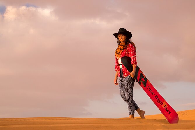High Red Dunes with Camel Ride, Sandboarding, Falcon Show and VIP BBQ Dinner - Is $80 good value?