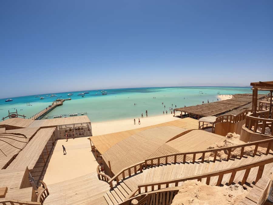 Hurghada: Luxury Cruise Trip to Orange Bay with Lunch - Starting with a smooth hotel pickup