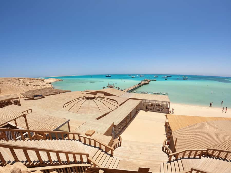 Hurghada: Royal Luxury VIP Cruise to Orange Bay with Lunch - A full Red Sea day from five pickup areas