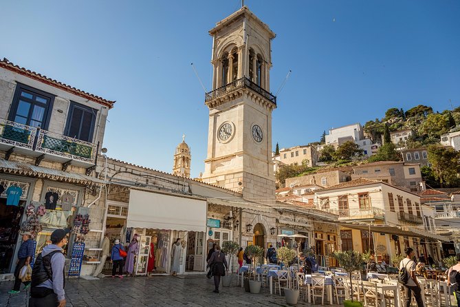 Hydra, Poros and Egina Day Cruise from Athens with Optional VIP Upgrade - Lunch, music, and the long return