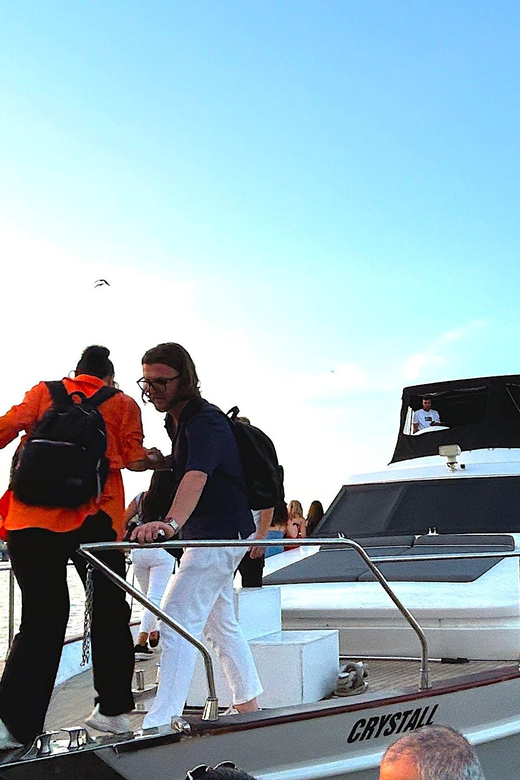 Istanbul: Bosphorus Cruise by Luxury Yacht - Ortaköy Mosque and the first Bosphorus Bridge