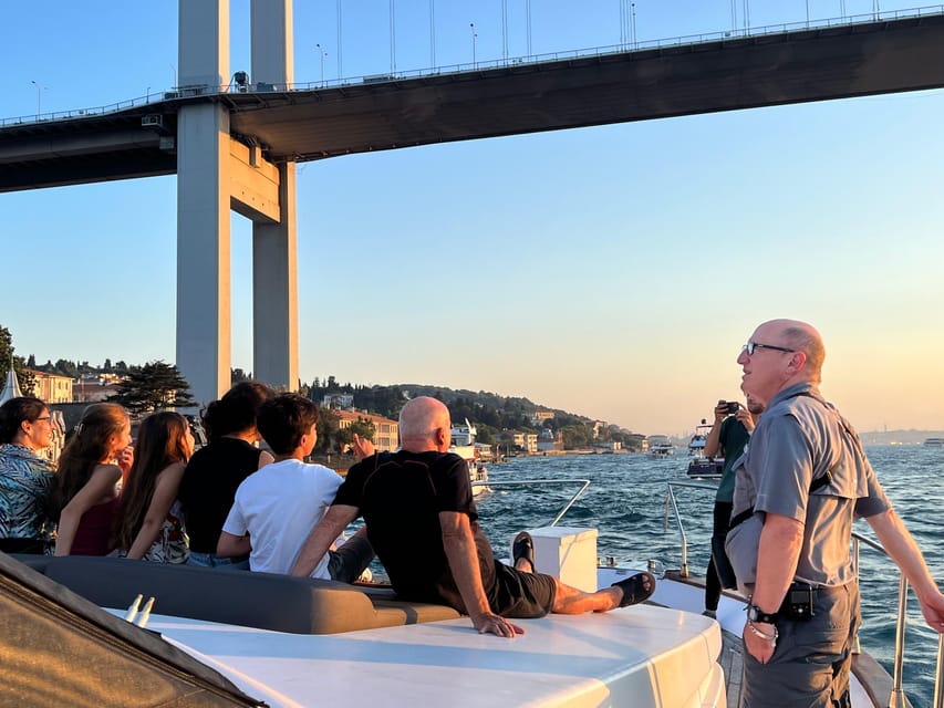 Istanbul: Bosphorus Sunset Cruise on a Luxury Yacht - Ciragan Palace and Ortakoy
